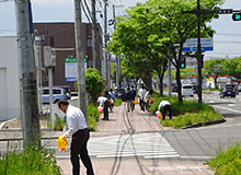 おらほの街のAAAの活動の様子