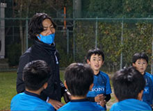 サッカースクールの様子